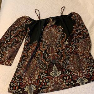 Forever 21 Off the Shoulder Bell Sleeve Dress